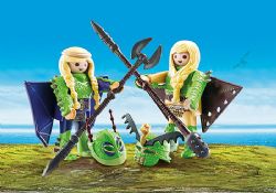 PLAYMOBIL - KRANEDUR ET KOGNEDUR EN COMBINAISON #70042